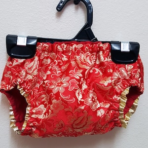 Baby Cheongsam Romper Diaper Cover - Custom Made to Order