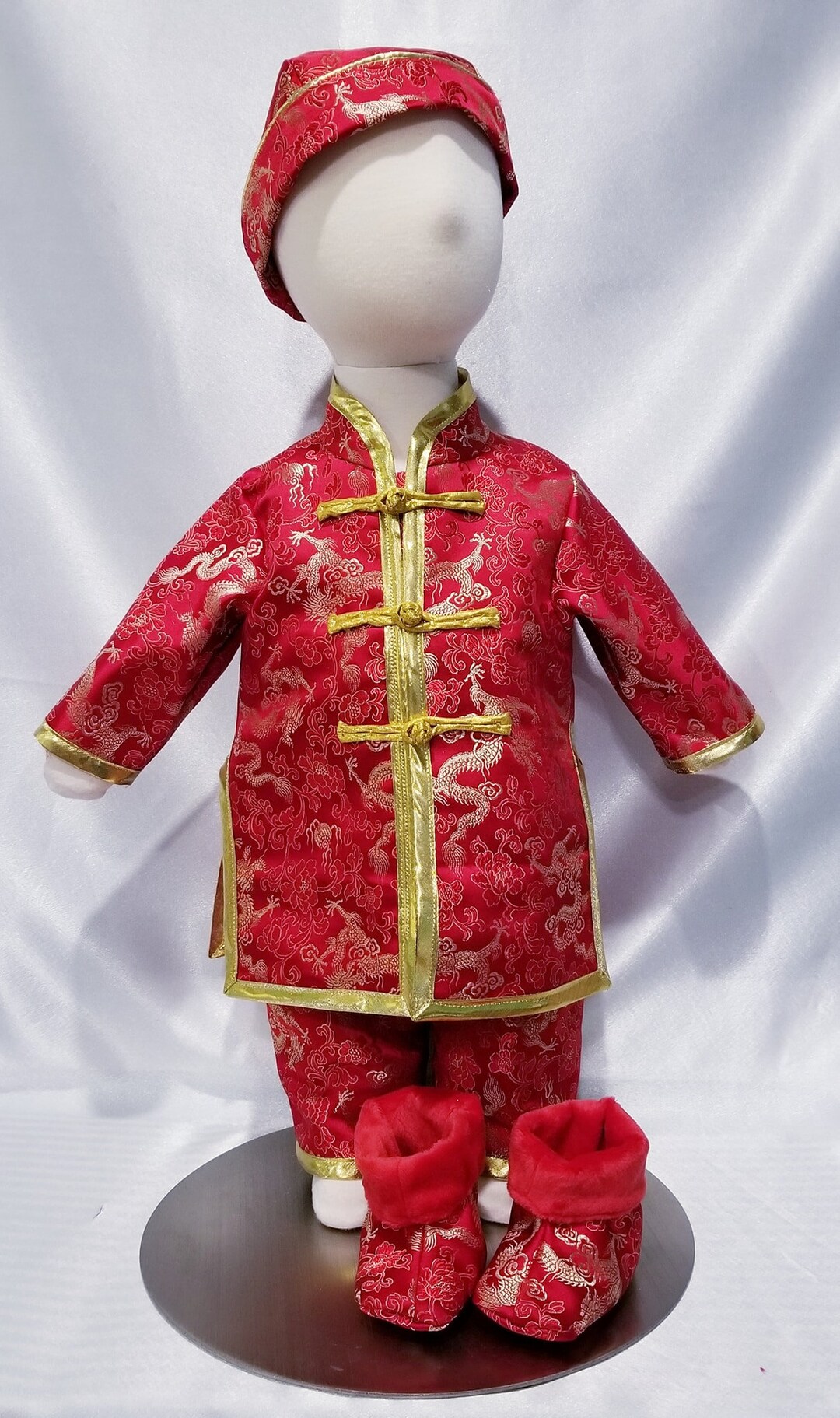 Bernice - Cheongsam Style Baby Onesies for Girls