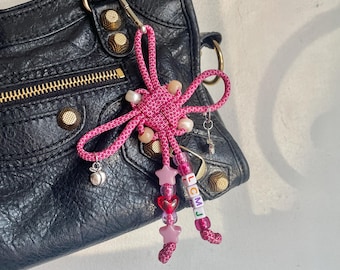 Custom Initials - Chinese Knot Keychain Bag Charm