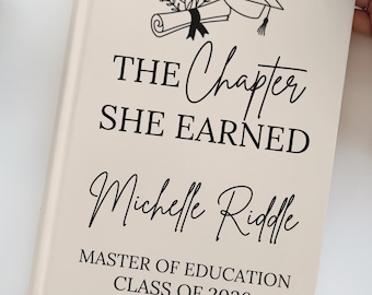 Diario de graduación / Regalo para graduados de maestría en educación / futuros maestros / Regalo para graduados universitarios de la promoción de 2026