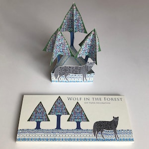 Lupo nella foresta - Kit in miniatura