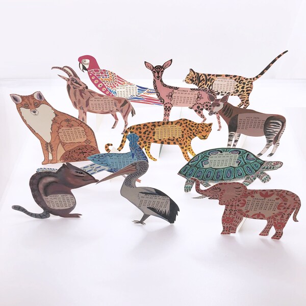 Pop up Desk Calendar Etsy UK