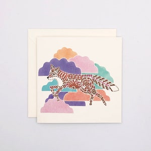Mini-carte Fox in the Clouds