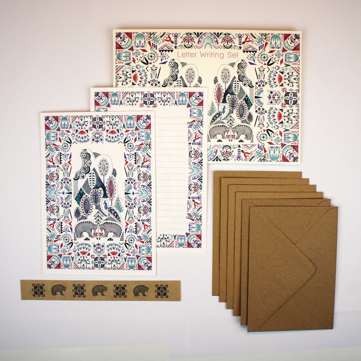 Letter Writing Set - Folklore Forest