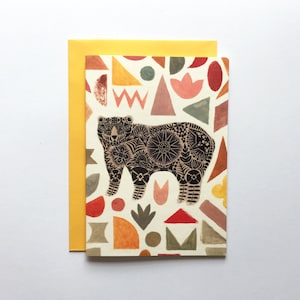 Carte de vœux - Complexities Bear