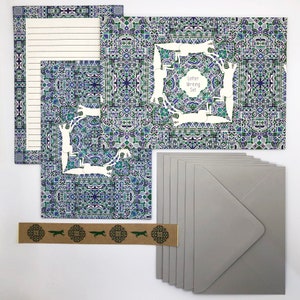 Set d'écriture de lettres - Boucle de renards
