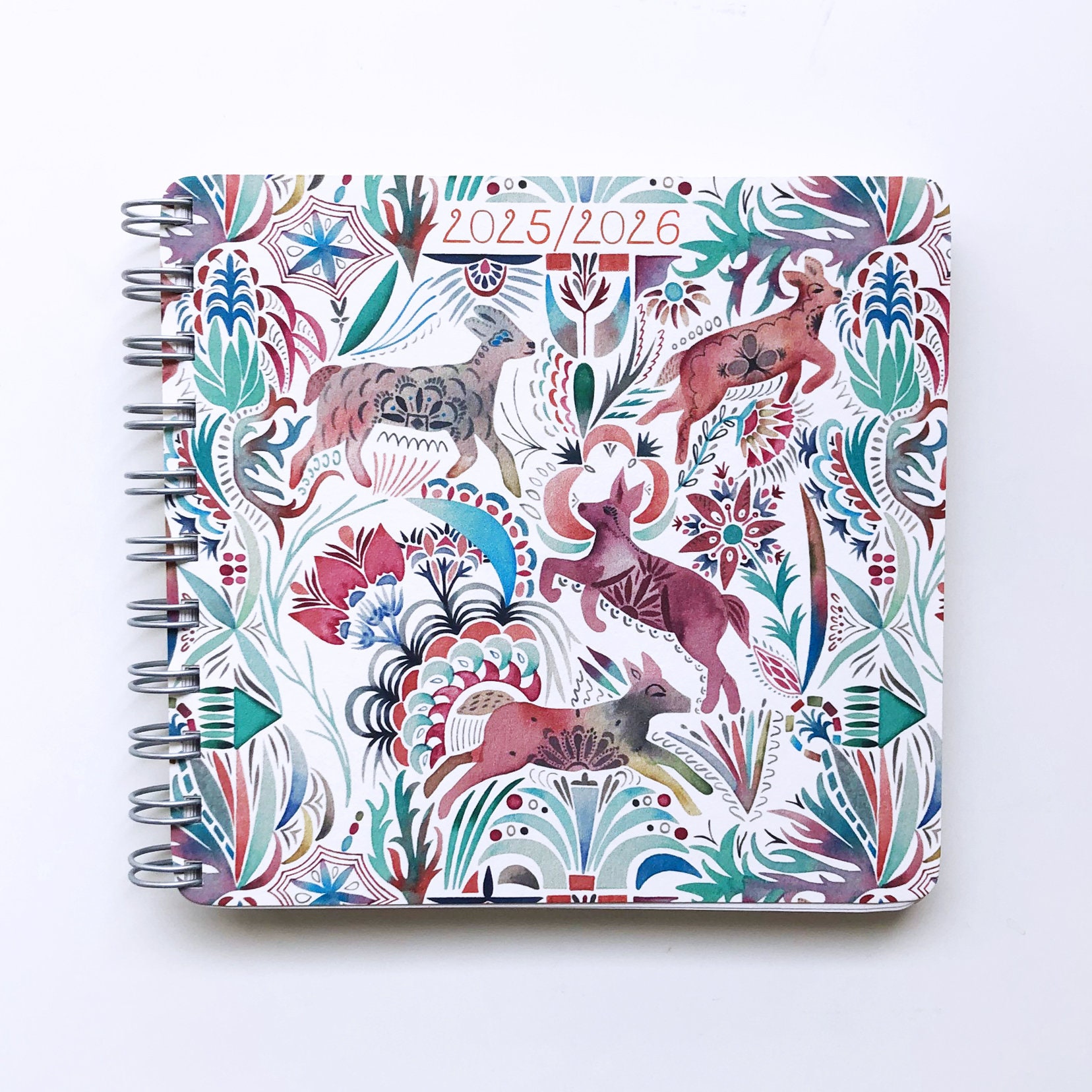 Leaping Deer 2026/2027 Diary - Mid Year / Yearly Option - Etsy