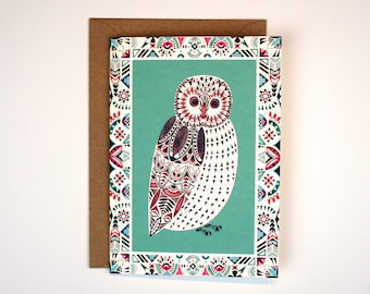 Greeting Card - Owl