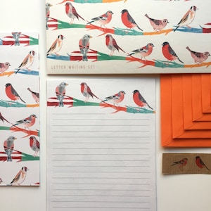 Conjunto de escritura de cartas - Cuando los pájaros se alinean