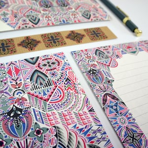 Set de escritura de cartas - Botánico