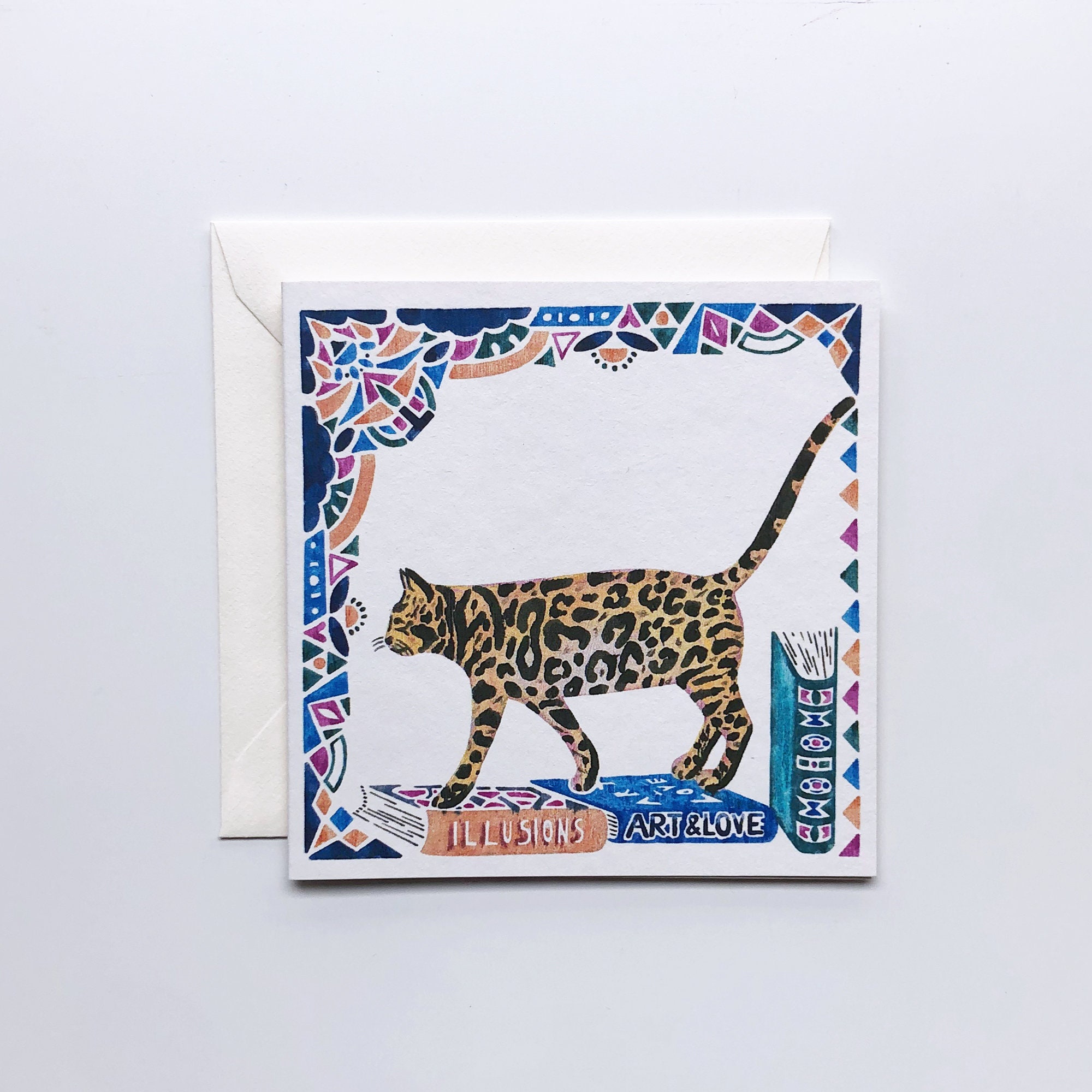 Mini Cards - Illustrated Cats - Etsy