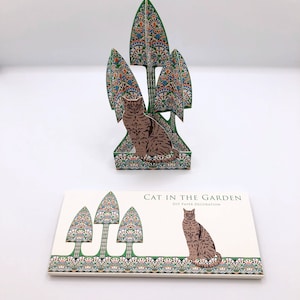 Cat in the Garden - Miniature Kit