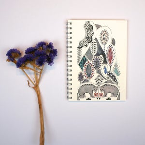 A6 Lined Notebook - Folklore Forest