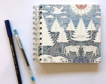 Blue Forest 2024/2025 Diary - Mid Year / Yearly Option