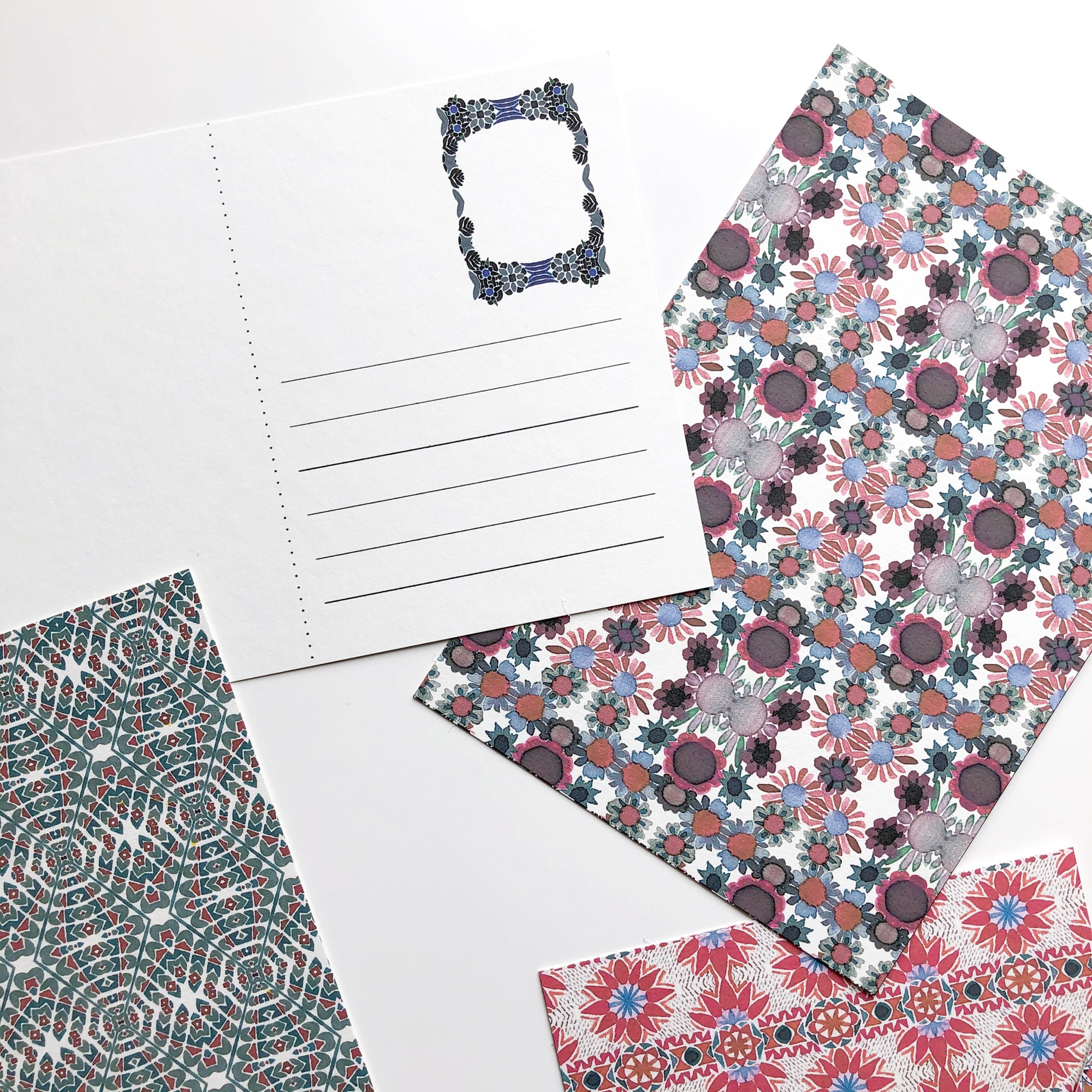 Patterns Postcards - Etsy
