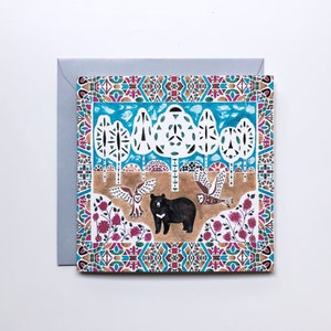 Biglietto d'auguri - Folk Woods