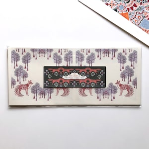 Etichette volpe - Set da 30