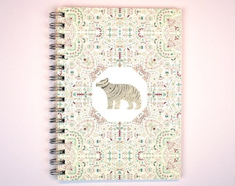 and then I fell into the sky - A5 Spiral Bound Notebook