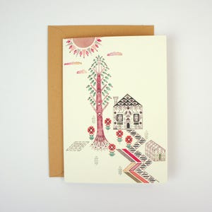 Carte de voeux - prés