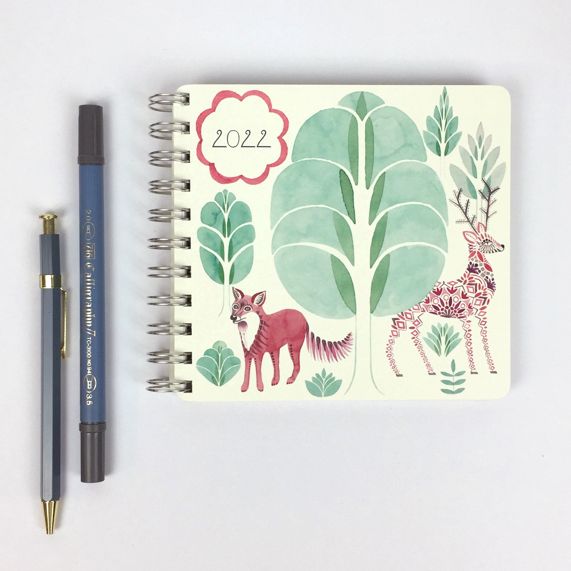 Journal de Fox & Stag 2022 - Format Mi-Année/Annuel