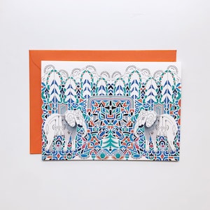 Carte de Voeux - Canopée Éléphant