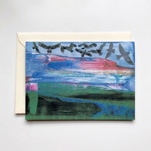 Birds in a Rainbow Sky-kaart