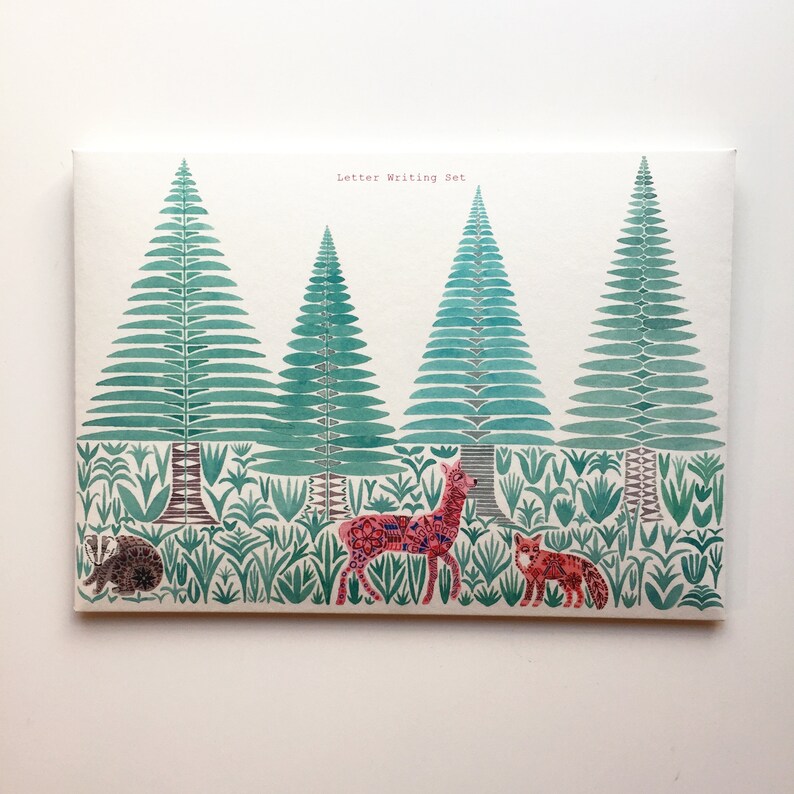 Letter Writing Set The Forest Lives in Me