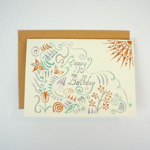 Cartolina d'auguri - compleanno sole