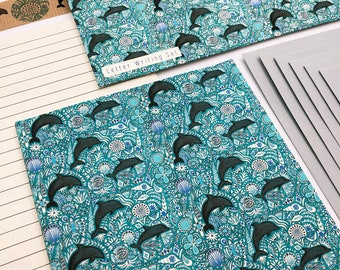 Letter Writing Set - Dolphins & Seashells