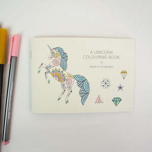 Libro da colorare degli unicorni