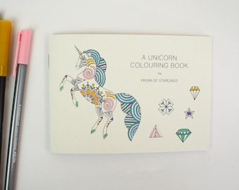 Unicorns Colouring Book