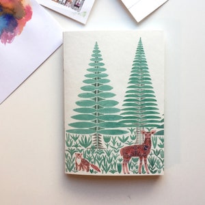 A6 Notebook - The Forest Lives In Me