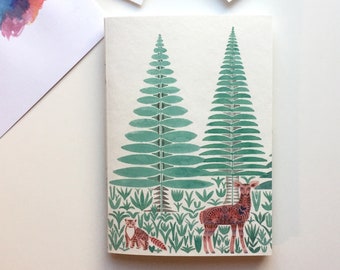 A6 Notebook - The Forest Lives In Me