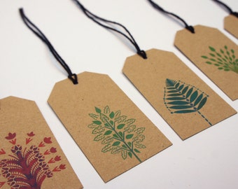 Native Trees Gift Tags - Pack of Six