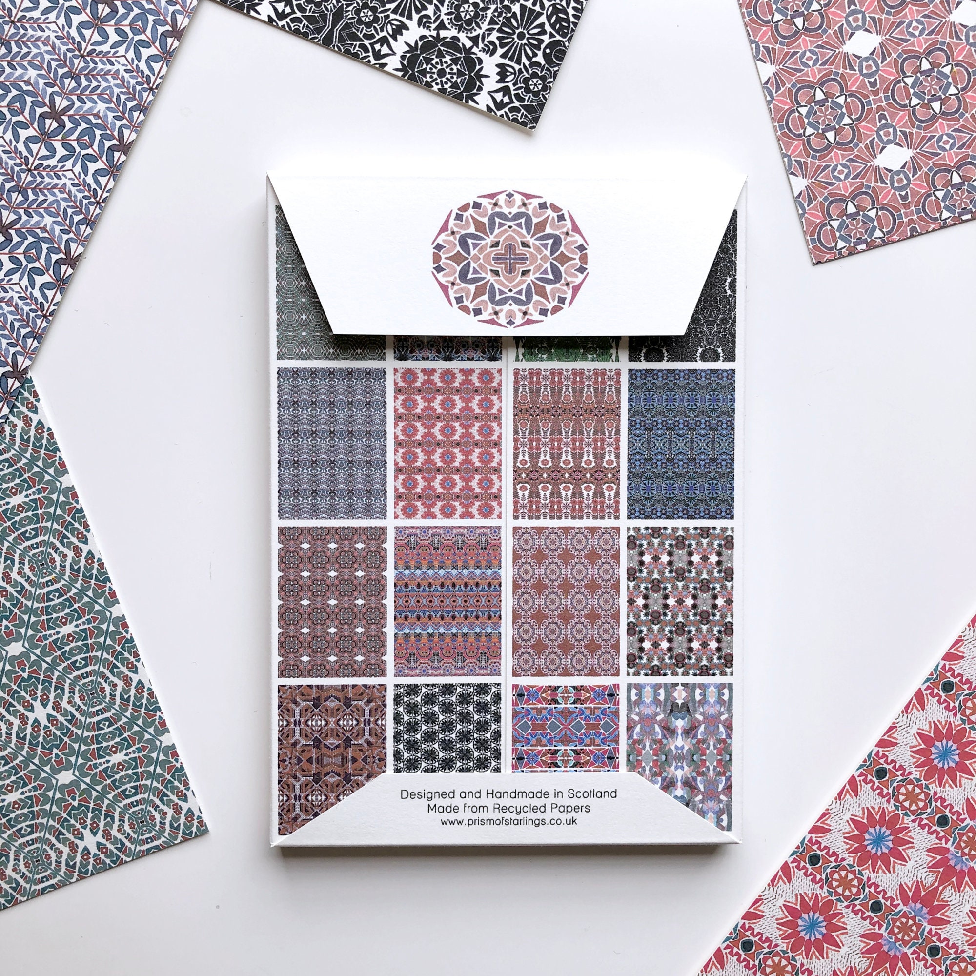 Postcard Color Patterns Patterns Postcards - Etsy