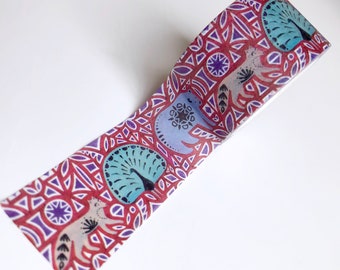Bear, Peacock and Fox Washi Tape (25mm)