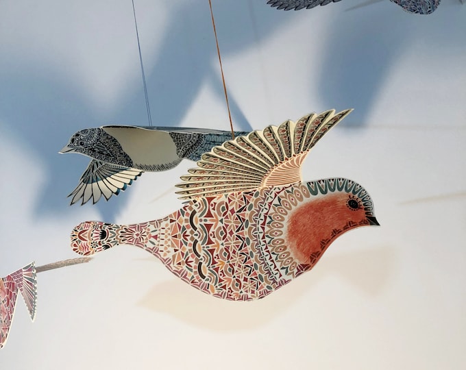 Pop Up Bird Kit - The Robin