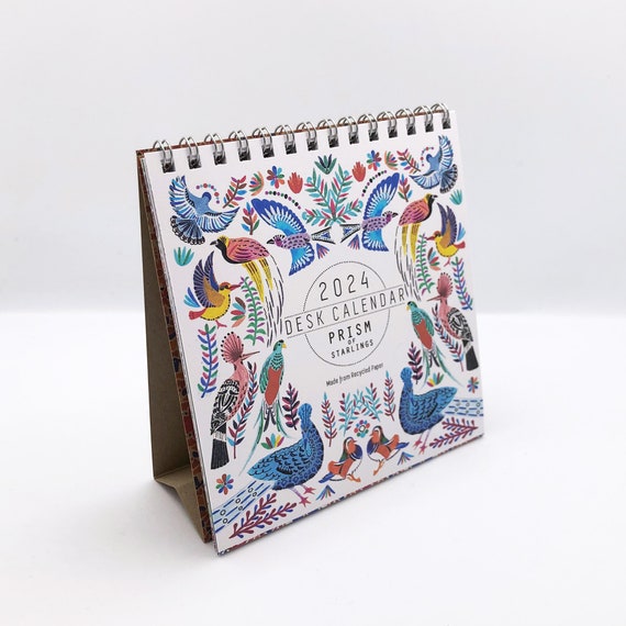 Mini calendriers de bureau 2023 2024 Flip Calendar Calendrier de