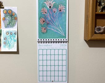 Calendario de pared A6 2026
