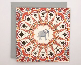 Greeting Card - Odyl Elephant