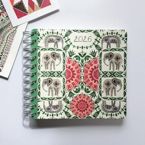 Elephants 2026/2027 Diary - Mid Year / Yearly Option
