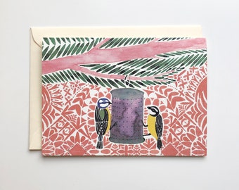 Bird Feeder Card