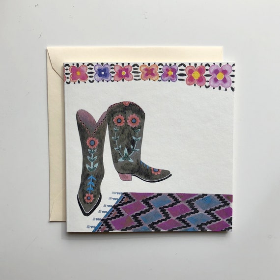 Etsy cowboy boots cheap