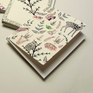 Mini Carte - Animaux de la Forêt