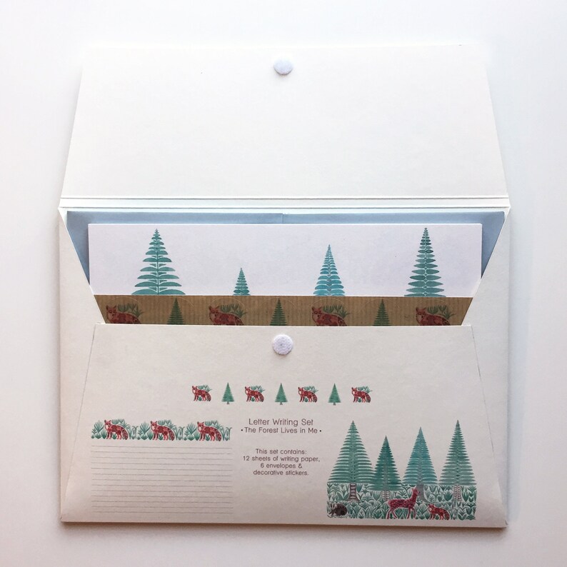 Letter Writing Set The Forest Lives in Me