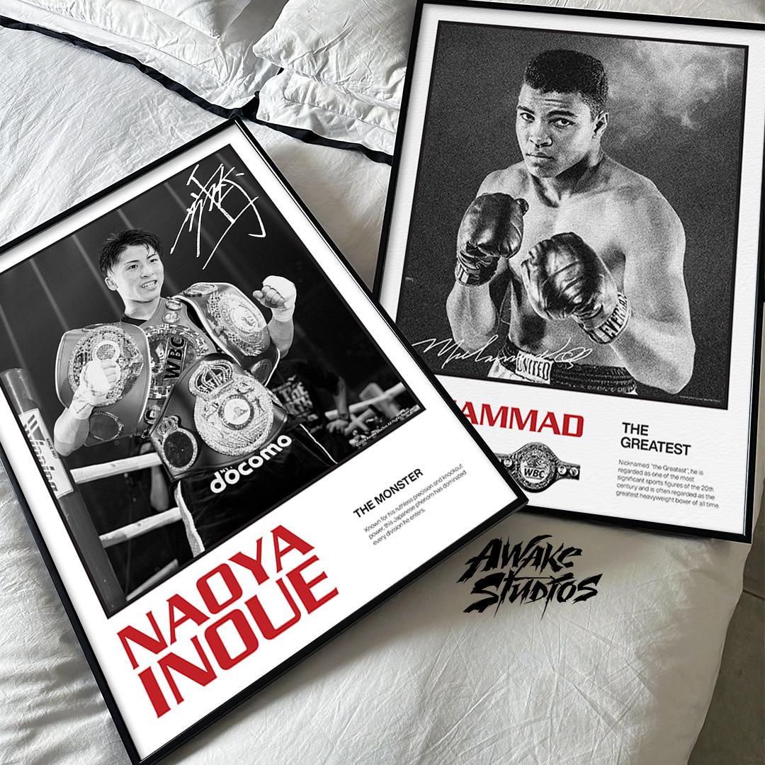 Naoya Inoue Print, Boxing Art Print, Boxing Arts Wall Decor, Home