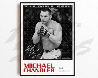 マイケル・チャンドラー「アイアン」の引用 - 写真プリントポスター