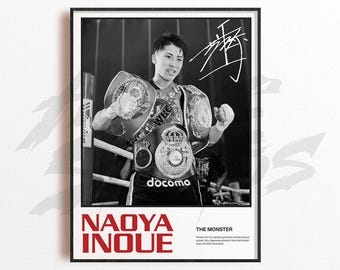 Naoya Inoue 'monster' Photo Print Poster - Pre Signed - Etsy