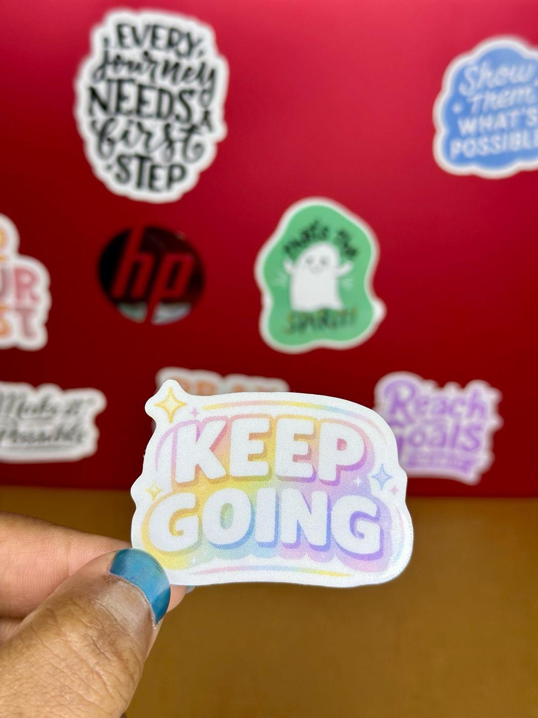 Keep Going Sticker | Encouragement Sticker | Mental Health Motivation ...