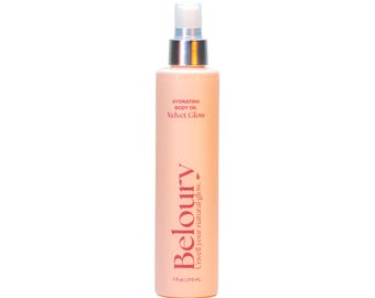 Hydraterende lichaamsolie - Velvet Glow - 7 oz Moisturizer voor de droge huid, serum, veganistisch, vrij van parabenen en siliconen, vitamine E